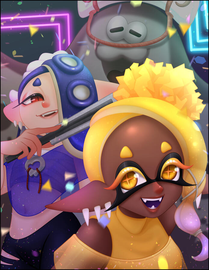 Splatoon 3 Fan Art