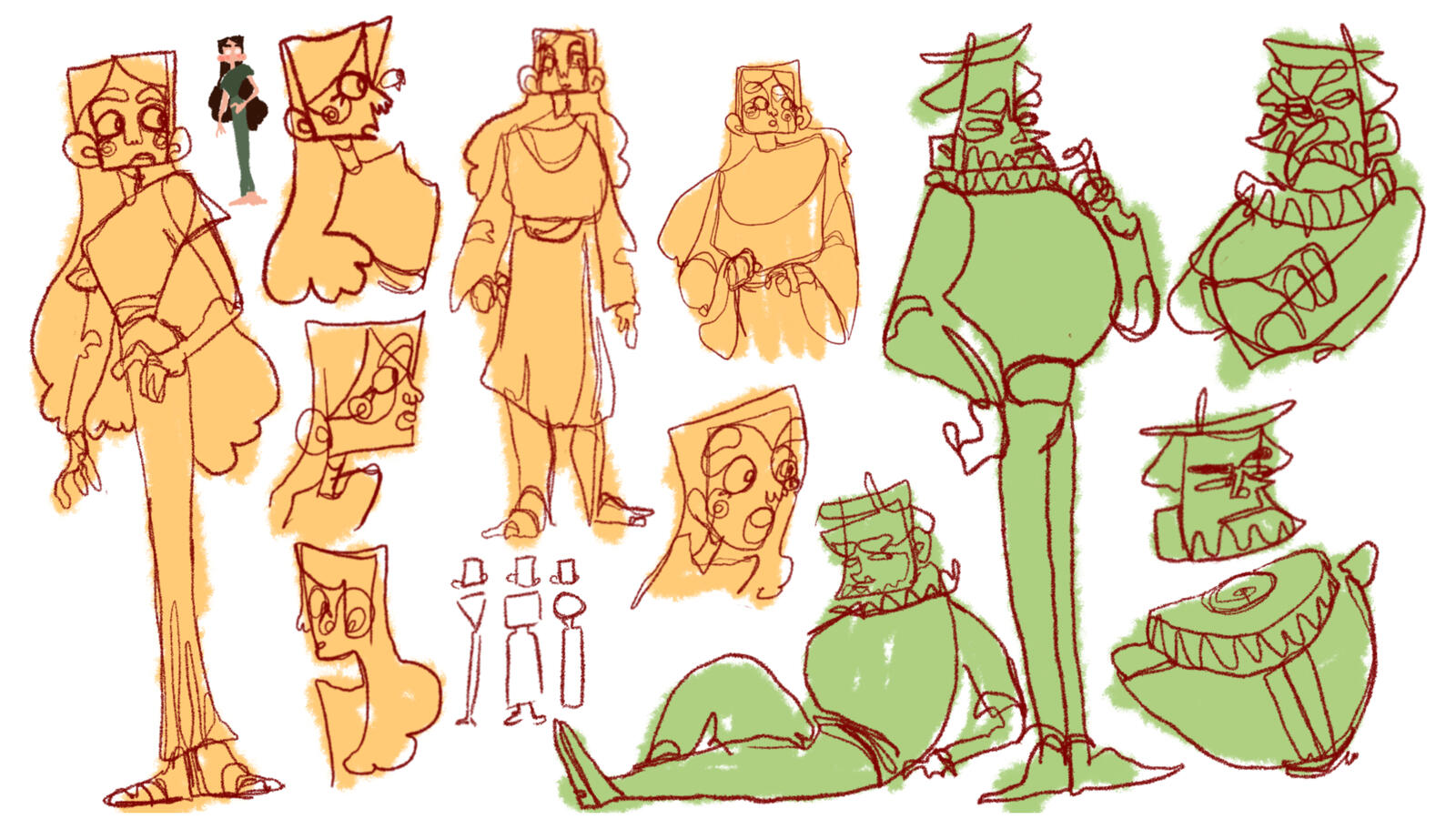 Malinche and Cortez Style Exploration